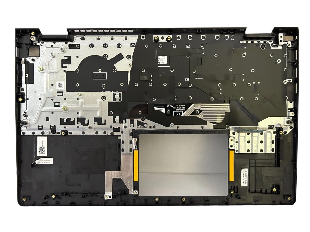 Palmrest with Keyboard for Dell Inspiron 3510, 3511, 3515, 3520, 3525 ā Black (054WVM / 09CJN3)